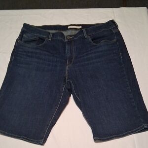 Levi's Men's Deep Indigo Jean Shorts